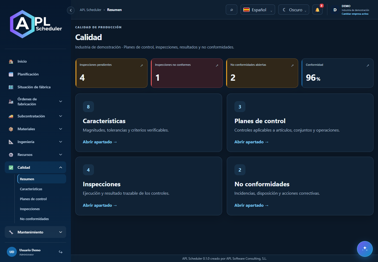 Qualitat en producció